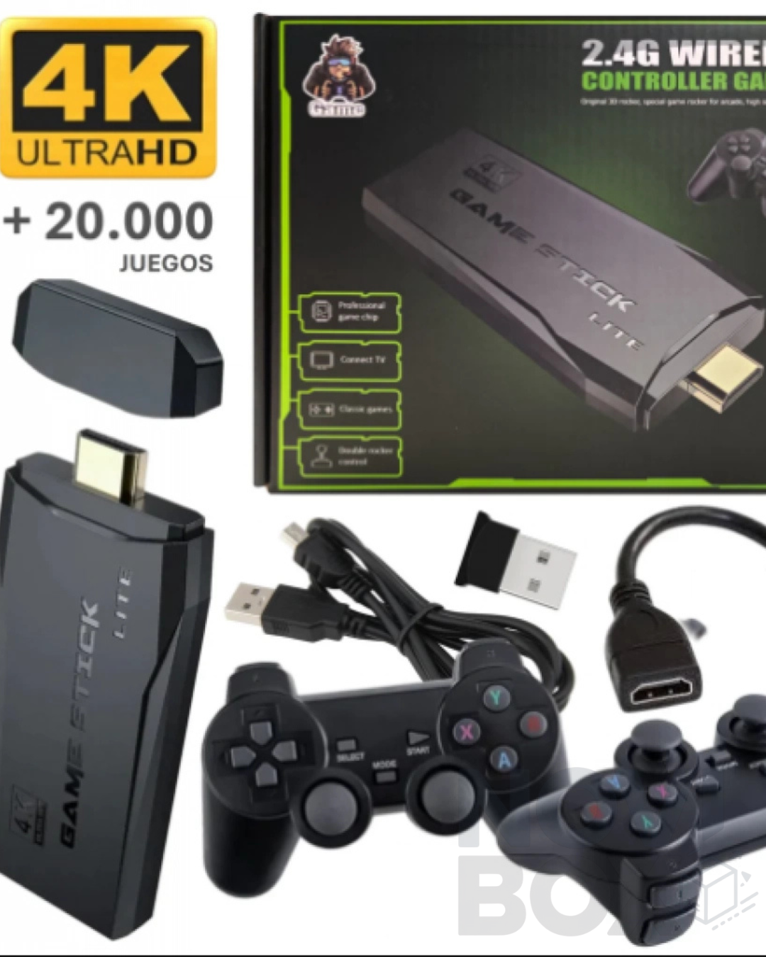 GAME STICK LITE–PODER GAMER INSTANTÁNEO